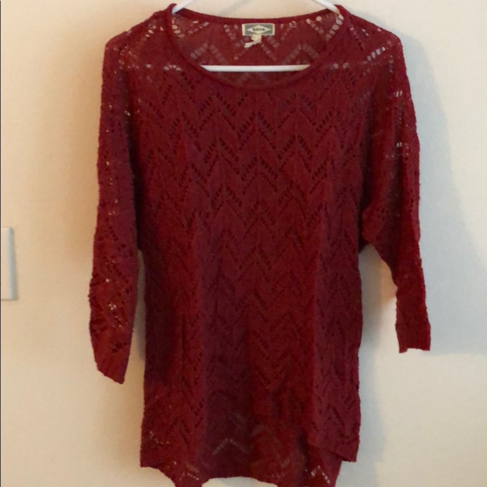 Pacsun Kirra Crochet Sweater